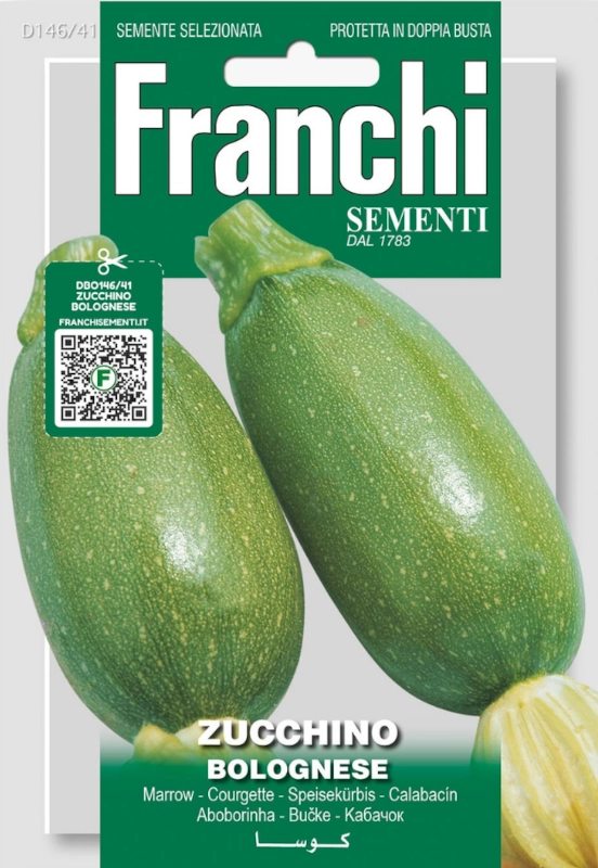 Cukinia Bolognese nasiona vis 8g FRANCHI nasiona sklep rajogrodnika